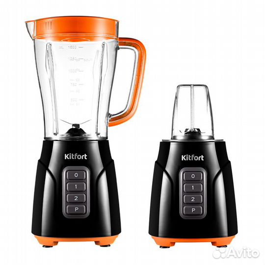 Блендер стационарный Kitfort KT-3032-4, Оранжевый