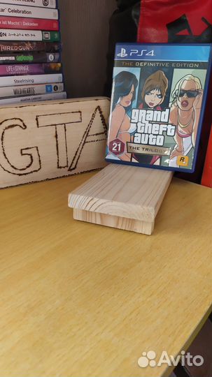 Игры на пс4 ps5/ps4 gta trilogy