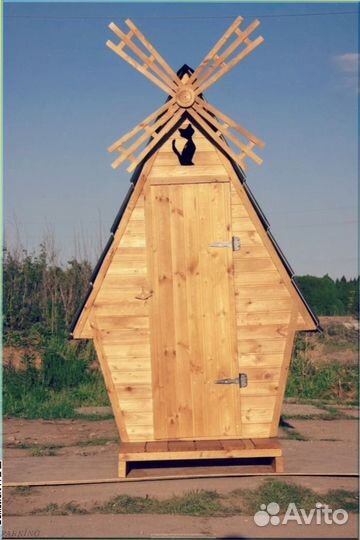 Уличный туалет прямоугольник MMF