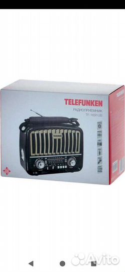 Радиоприемник telefunken 1691UB в ретро блютус
