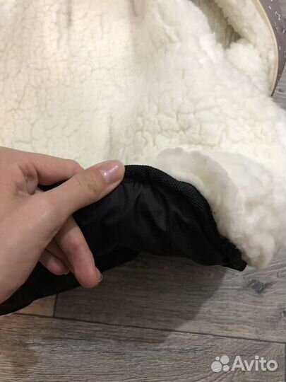 Конверт новый в коляску/на выписку из натур овчины