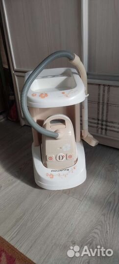 Игровой набор Тележка с пылесосом б/у