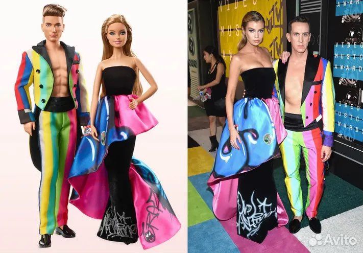 moschino barbie and ken