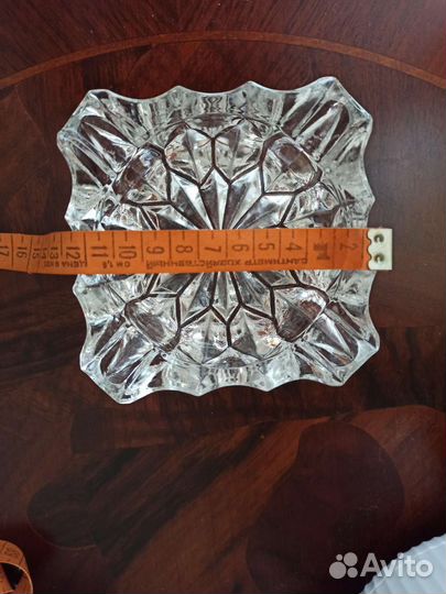 Хрустальная пепельница