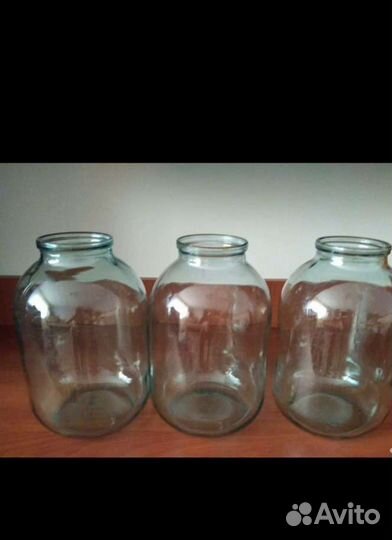 Банки стеклянные 3 л