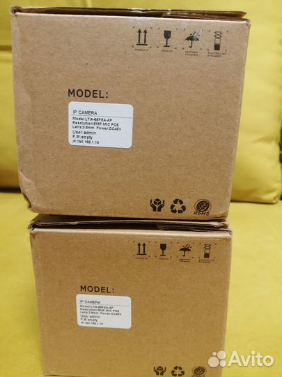 Камера видеонаблюдения наружная 5мп POE 3.6mm