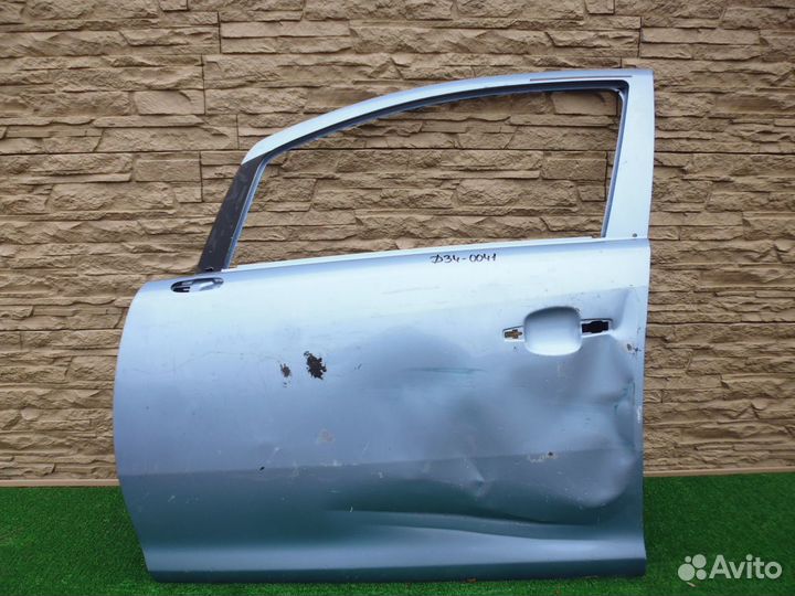 Опель Корса D дверь передняя левая с 2006-2014