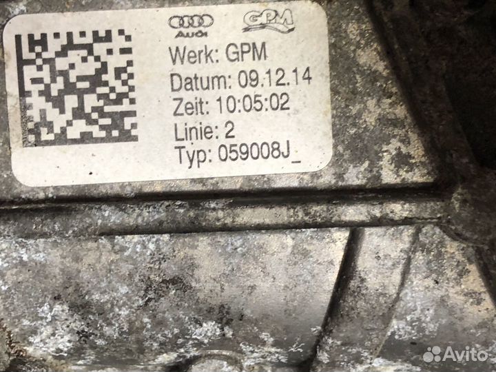 Помпа audi q7 Туарег 3.0 TDI 059008J 2017г