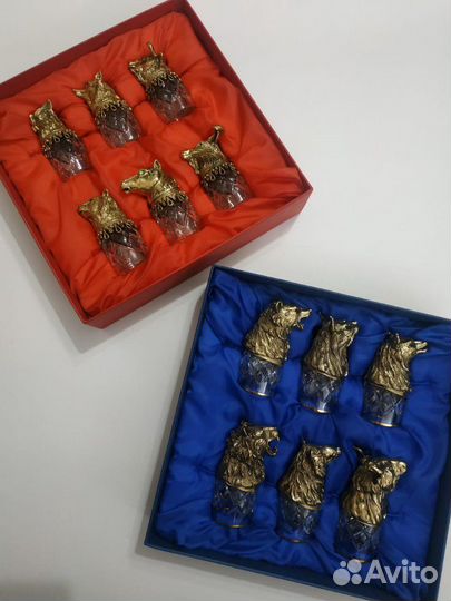 Рюмки Звери