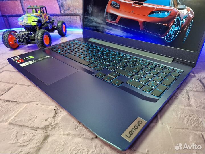 Ноутбук Lenovo Ryzen 5 GTX1650Ti SSD 512Gb