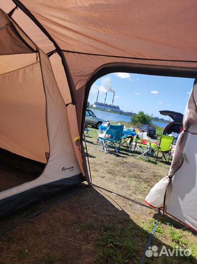 Палатка туристическая 4 местная с тамбуром