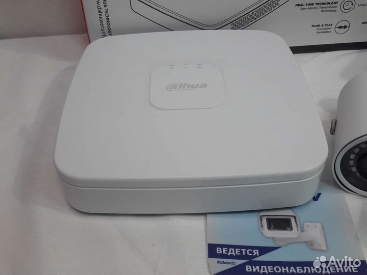 Камеры видеонаблюдения 8 шт 4Мп Dahua