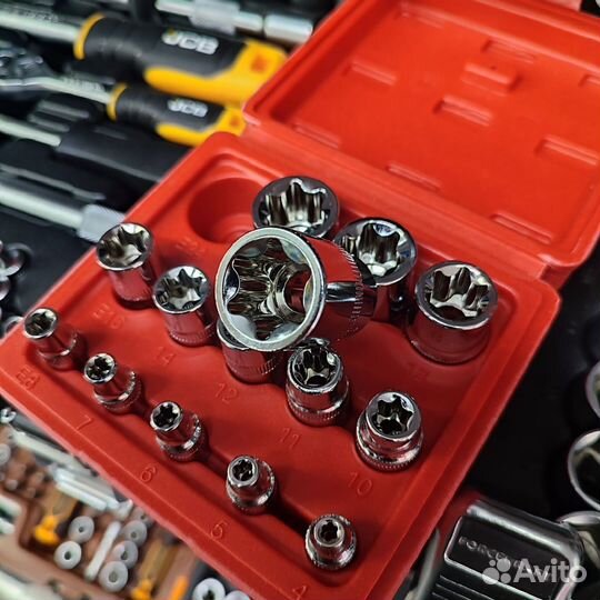 Набор торцевых головок Е- профиль