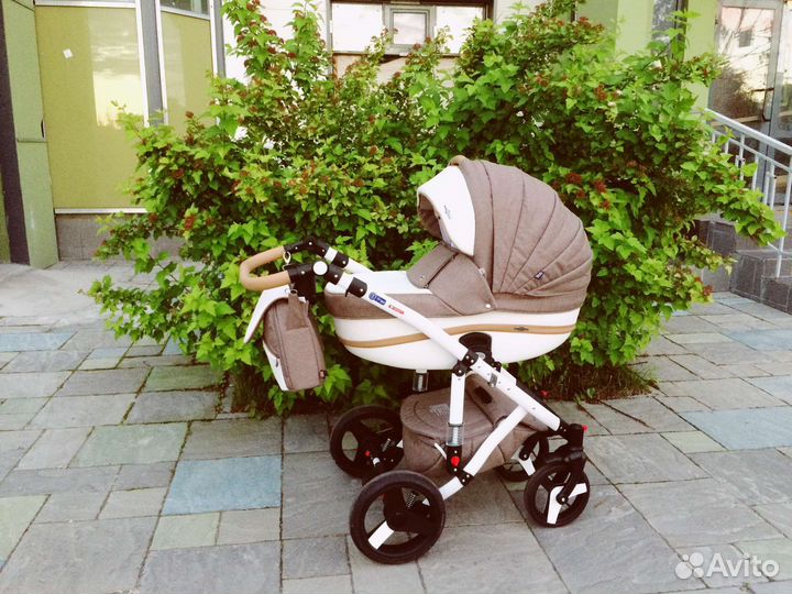 Коляска 2 в 1 bebe mobile movo
