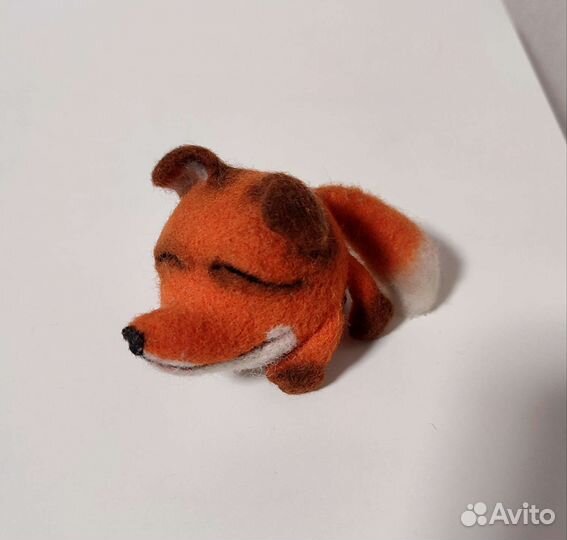 Валяная игрушка Лиса