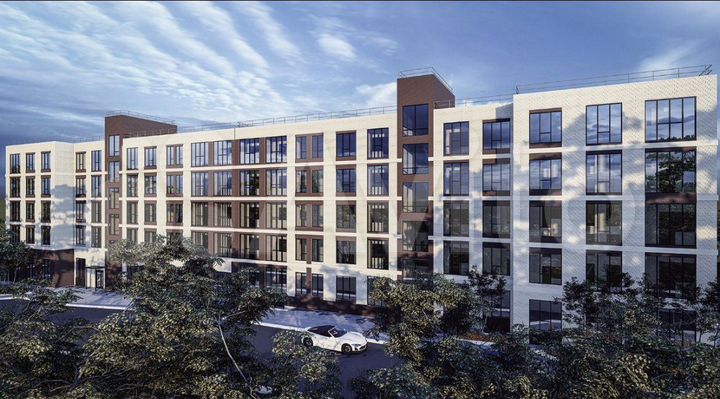 1-к. квартира, 51,2 м², 5/5 эт.