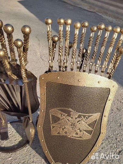 Подставка для шампуров вмф