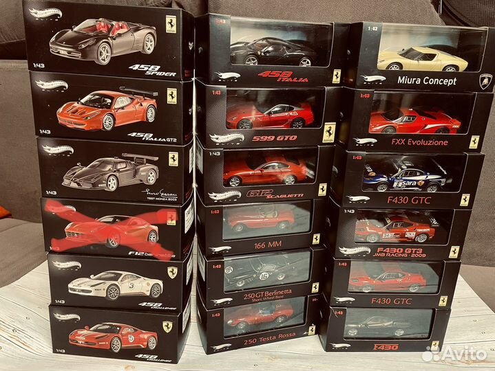 Ferrari Mercedes 1/43 mattel ixo и др