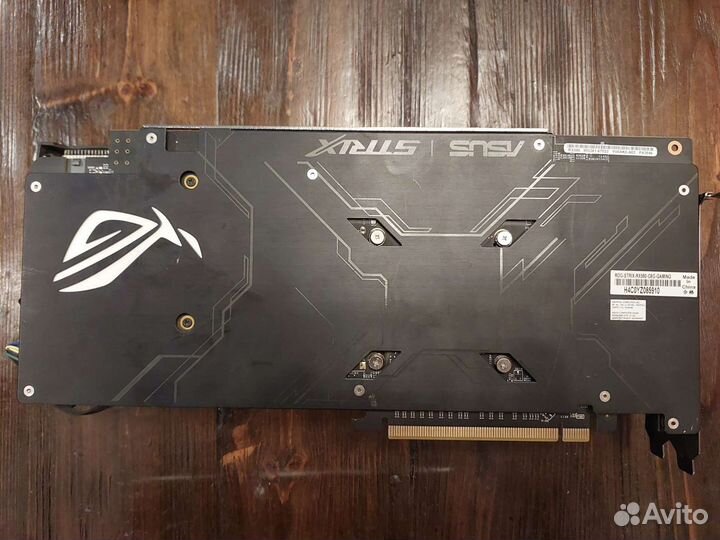 Видеокарта asus rog strix 580 8gb