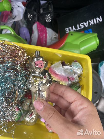 Елочные игрушки СССР