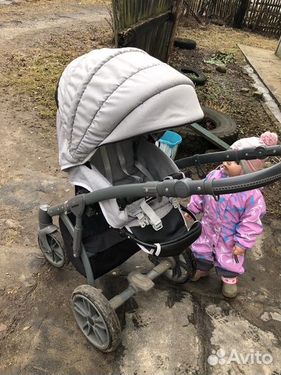 Коляска 2 в 1 бу