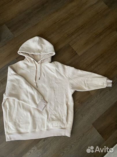 Худи женское оверсайз беж