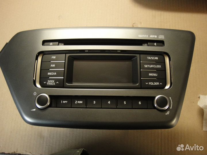 Kia Rio (Рестайлинг) штатная магнитола 2015-17г