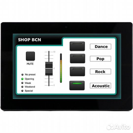 Настенная панель управления Ecler wpnettouch