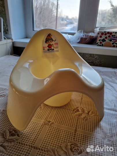 Горшок детский новый