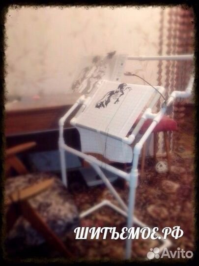Станок для вышивания напольный