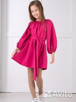 Модное платье для девочки 134-140