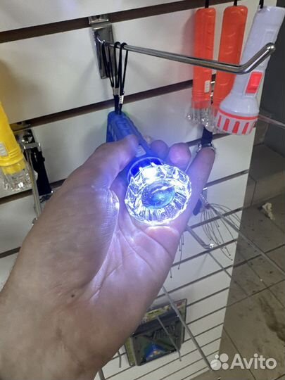 Фонарик синий