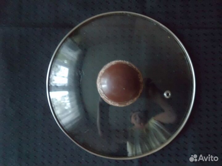 Крышка стеклянная для кастрюли