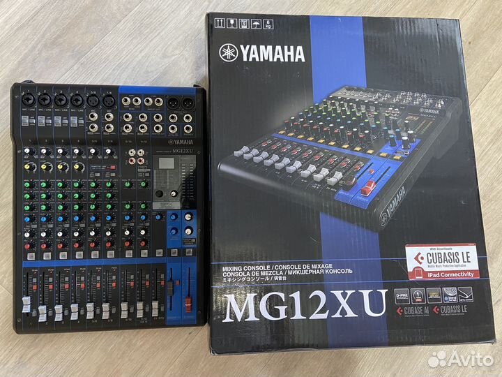 Микшерный пульт yamaha mg 12
