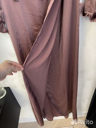 Вечернее платье в пол на запах