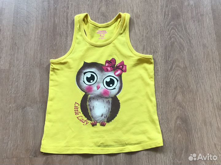 Футболочки для девочки в ассорт. р.68,86,98,110