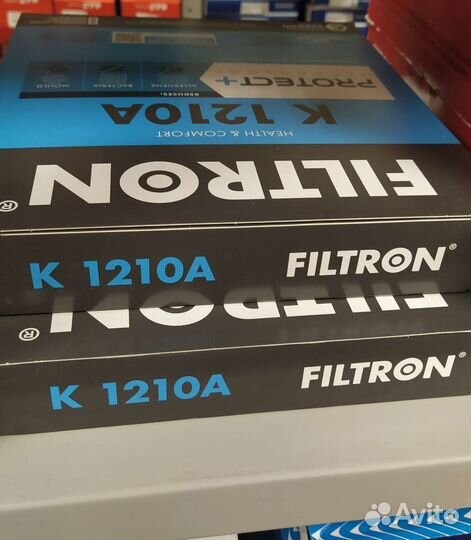 Фильтр салонный, угольный K1210A (filtron)