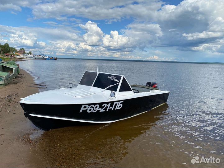 Прогресс 4 с мотором Tohatsu 40