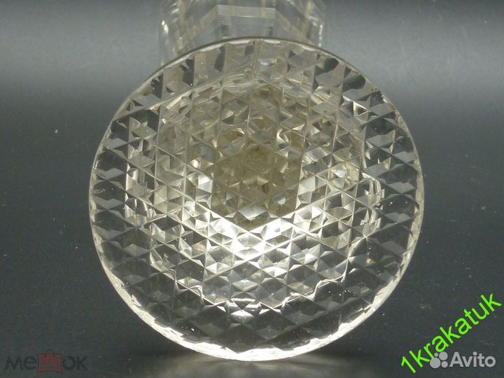 Фужер, шампанка русское стекло. исз 19 век