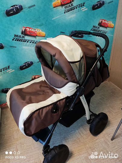 Коляска 2 в 1 трансформер