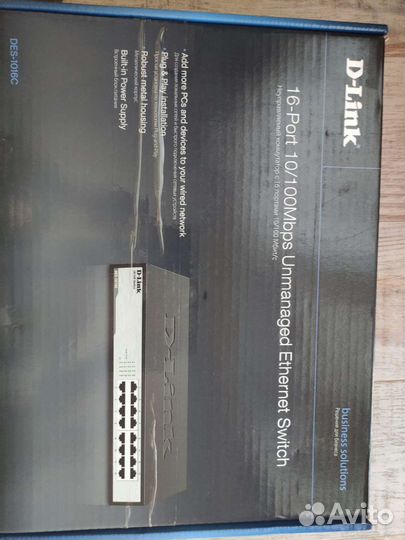 Коммутатор D-Link DES-1016C