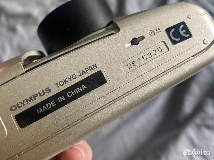 Пленочный фотоаппарат olympus mju ii zoom 80