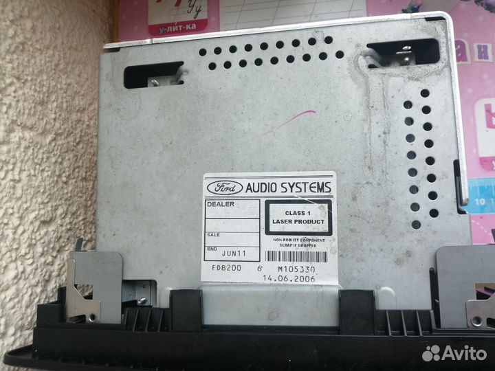 Магнитола ford focus 2