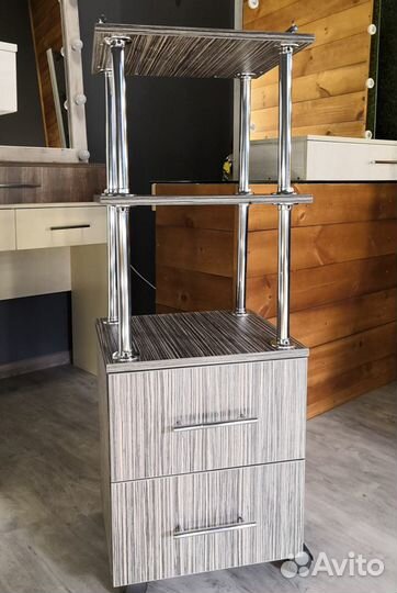 Тумба этажерка косметолога, парикмахера