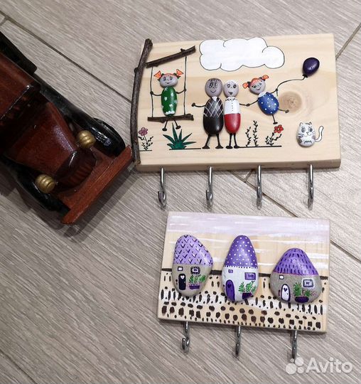 Ключница деревянная