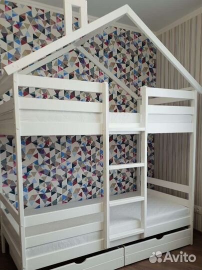 Детские двухьярусные кровати