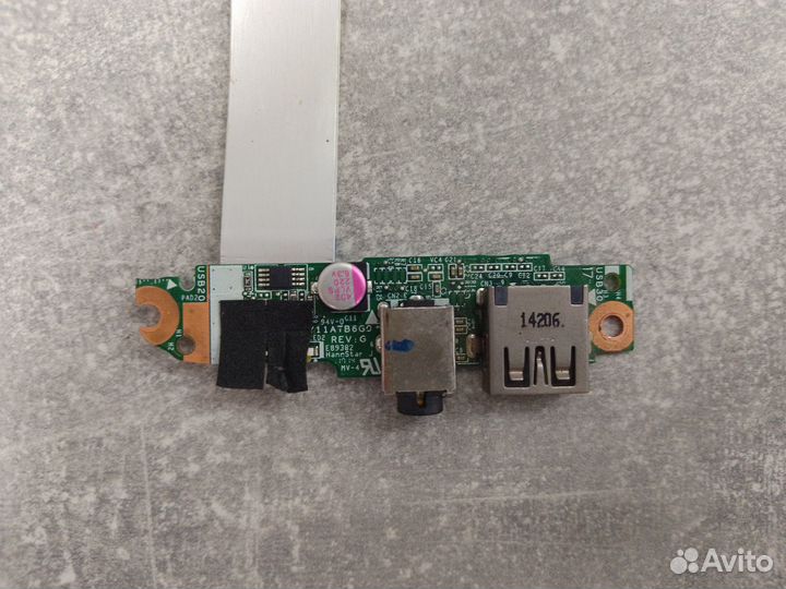 Плата HP 17-f006sr DAY11ATB6G0 REV:G