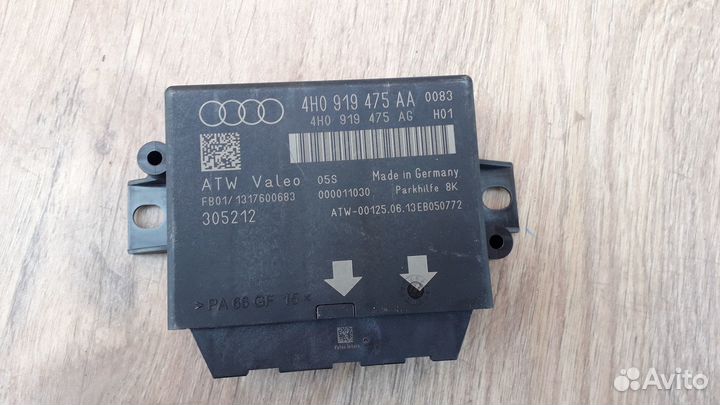 Блок управления парктрониками №78 Audi A6 C7 2014