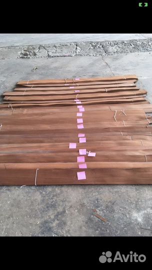 Шпон красного дерева