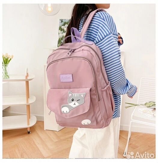 Рюкзак школьный для девочки новый